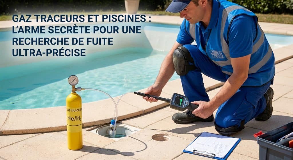 recherche de fuite par gaz traceur - pool serenity